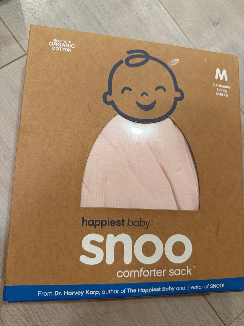 Happiest Baby Snoo Comforter Sack - Blush Pink (M)